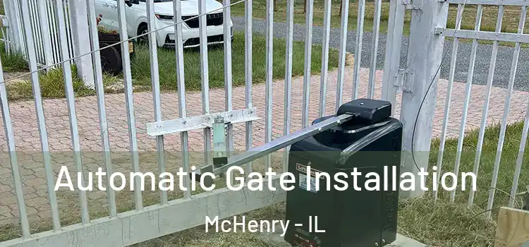  Automatic Gate Installation McHenry - IL