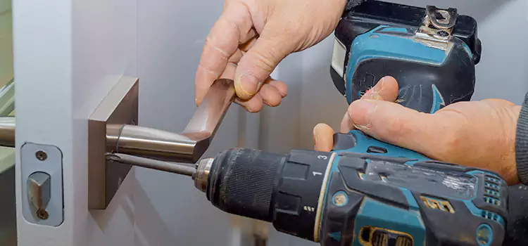 Security Door Lock Installation McHenry