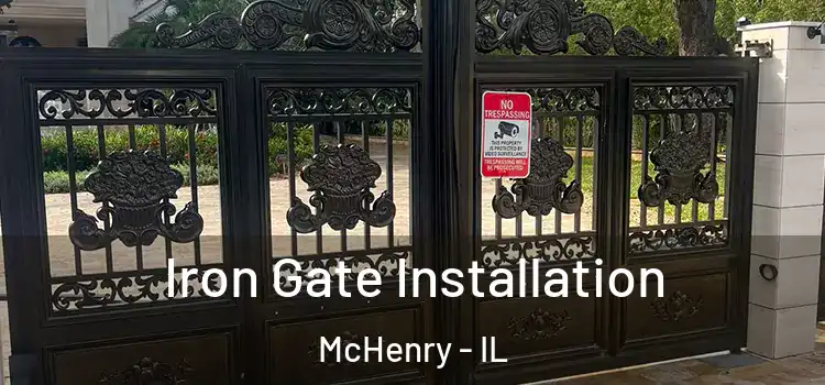 Iron Gate Installation McHenry - IL