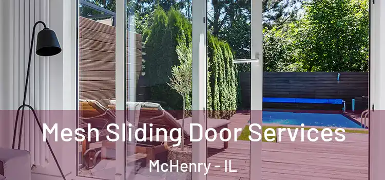 Mesh Sliding Door Services McHenry - IL